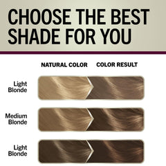Schwarzkopf Keratin Blonde conditioner seals color and adds shine.
