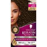 Schwarzkopf Keratin Color 6.83 light brown color cream tube for vibrant, even coverage