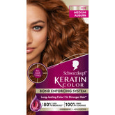 Schwarzkopf Keratin Color Cream applies evenly for vibrant auburn shade