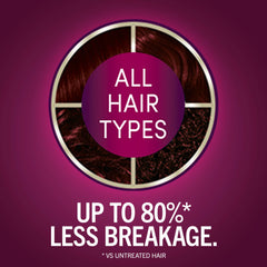 Developer bottle included in Schwarzkopf Keratin Color kit for precise mixing
