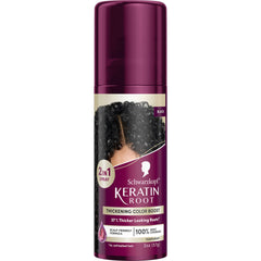 Schwarzkopf Keratin Root Spray bottle for fast root touch-ups on the go