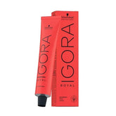 Schwarzkopf Igora Royal 5-6 light brown chocolate color cream in 60g tube for lasting gray coverage.