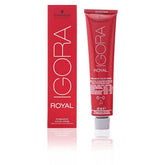 Schwarzkopf Royal IGORA 6-0 packaging 60ml shows premium color kit for easy at-home application.