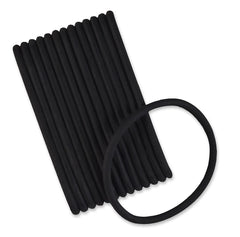 Scunci athletic elastics offer reliable hold for active routines and gym sessions.