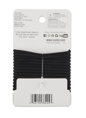 Scunci soft gel hair ties protect hair while keeping styles in place.