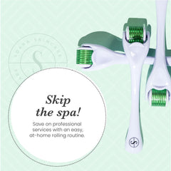 Sdara Derma Roller sterilization image highlighting pre- and post-use hygiene.