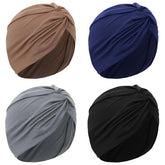 Turbante Sdfvsdg estirable en cuatro colores, cómodo para todo el día.