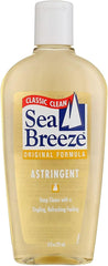 Sea Breeze Astringente Original, botella de 295 ml, ayuda a controlar la grasa facial