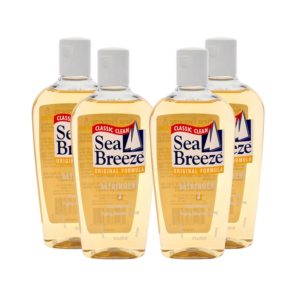 Sea Breeze Original botella, limpieza profunda para poros visibles y piel fresca.