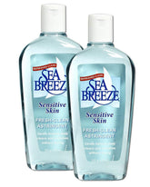 Sea Breeze botella frente, limpieza profunda para la piel.