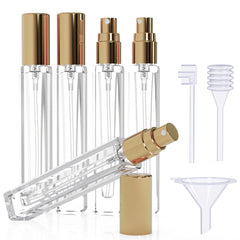 Seafulee 10ml bottle with golden cap for travel fragrance use.