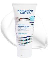 Seaweed Bath Co. Hydrate crema corporal sin perfume, bote compacto para uso diario y piel suave.