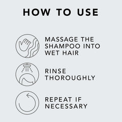 Sebastian Drench Shampoo applying on wet hair for moisture and body