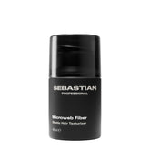 Sebastian Microweb Fiber bottle front demonstrates compact travel size for versatile styling.