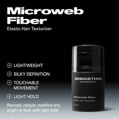 Sebastian Microweb Fiber liquid texture reveals supple gel for adaptable holds.