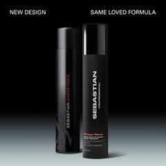 Sebastian Shaper Fierce can angled for versatile spray that shapes bold looks.