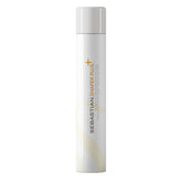 Sebastian Shaper Plus hairspray bottle pump for precise spray and long-lasting hold.