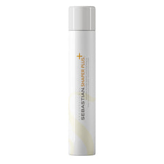 Sebastian Shaper Plus hairspray bottle pump for precise spray and long-lasting hold.