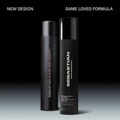 Sebastian Shaper Zero Gravity upside-down spray demonstrates easy reach to back sections.