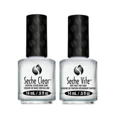 Seche Clear capa base cristal: protege uñas contra manchas.