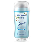 Secret aluminum-free deodorant women bottle for all-day freshness.