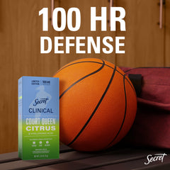 Protección de hasta 100 horas con Secret, ideal para días activos.