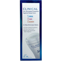 Secret 3-pack display demonstrates easy access for daily use.