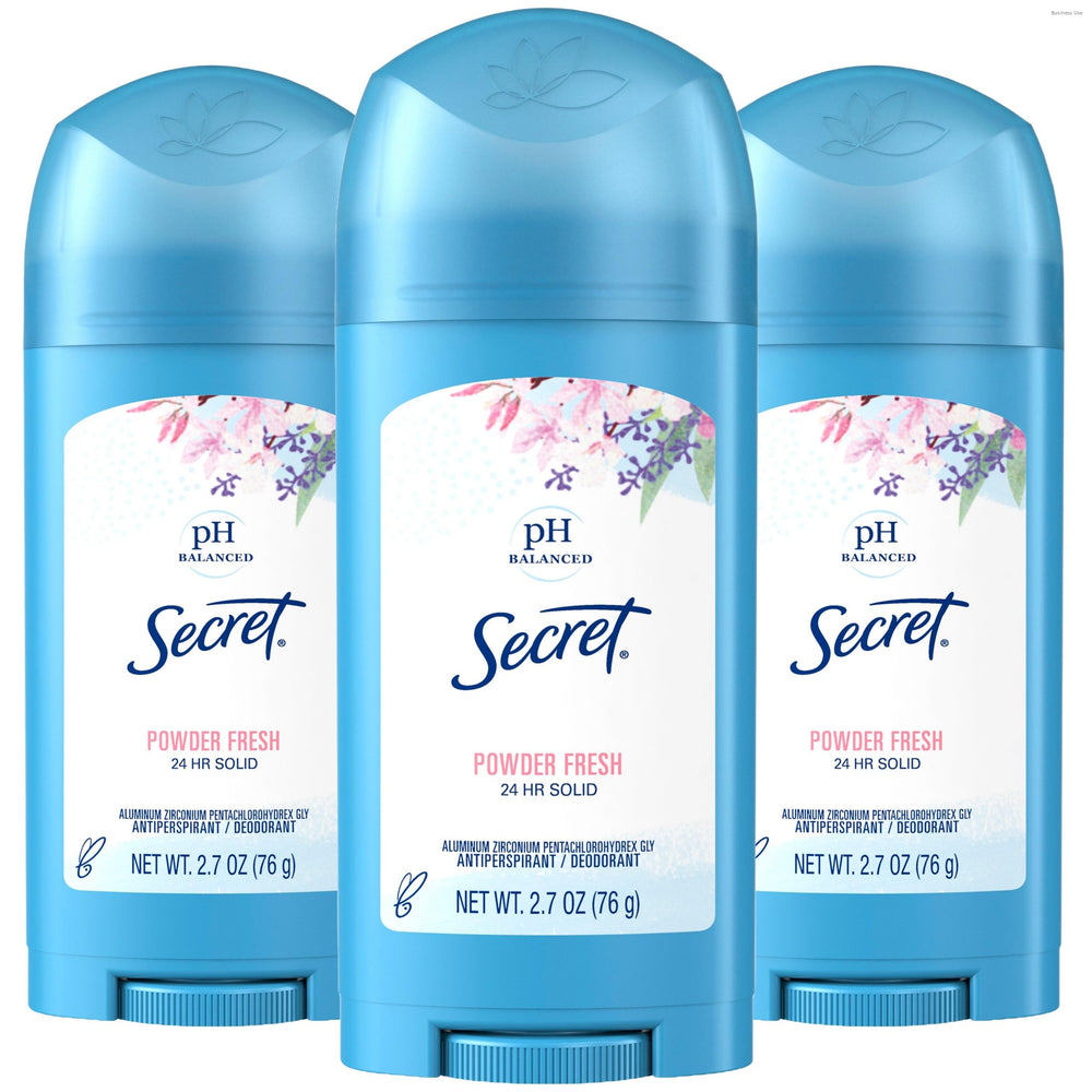 Secret desodorante para mujer, bote 24 h, protección duradera.