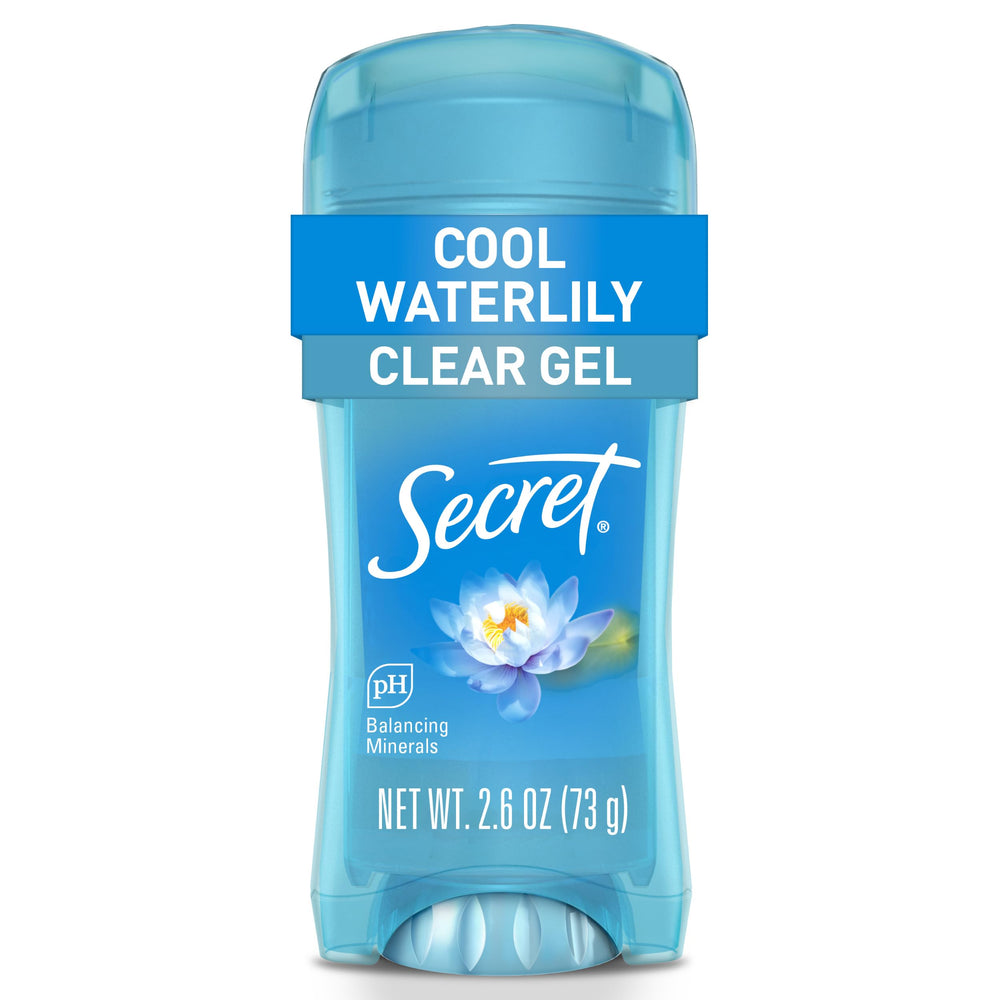 Secret Fresh antiperspirant bottle showing 72-hour protection and freshness.