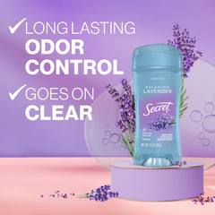 Secret Fresh aplicación rápida: se desliza suave y seca al instante.