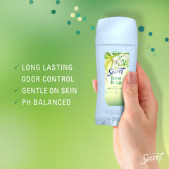 Textura Invisible de Secret Fresh desliza suave, frescura todo el día