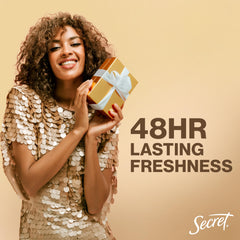 Secret holiday sugar cookie scent close-up highlighting festive fragrance for daily wear.