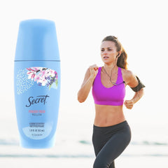 Secret Original Roll-On cap closeup highlights smooth application and clean feel.