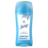 Secret Original Unscented bottle showing 24-hour protection for daily wear