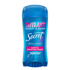 Secret Outlast desodorante para mujer en botella, protección duradera de 72 horas.