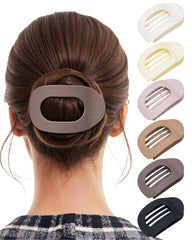 Secroma pinzas cabello plano leopardo: agarre seguro y estilo llamativo.