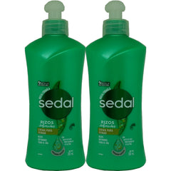 Sedal Rizos Definidos crema para peinar, envase 300 ml, definición duradera.