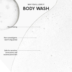 SEEN fragrance-free body wash foamy-lather offers a refreshing cleanse without clogging pores.