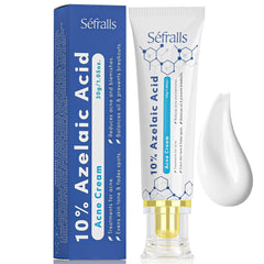 La crema Sefralls con ácido azelaico 10% en botella para uso diario.
