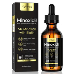 Sefralls Minoxidil Suero Cabello 60ml: promueve crecimiento capilar y densidad.