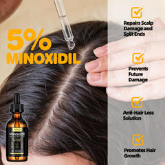 Sefralls Suero Crecimiento Cabello Densidad visible.