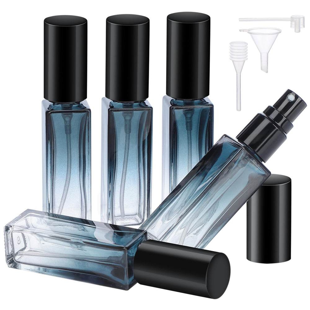 Segbeauty travel perfume bottles 10ml set in compact carry case for on-the-go scents