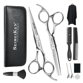SEIMEIKEN hair cutting scissors kit with 6-inch blades for precise at-home trims.