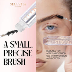 SELESTIA BEAUTY aplicador cepillo cejas, definición precisa para cejas ordenadas