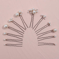 SELFCLOUD pin cabello perlas nacar; detalle sutil para recogidos y trenzas.