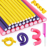 Selizo 30-piece no-heat foam curlers set for effortless home styling and volume.