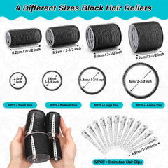 Selizo large roller for defined waves on long and medium hair.