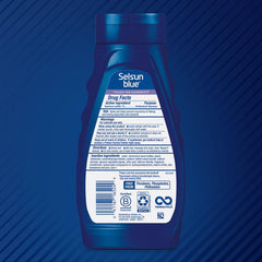 Selsun Blue 2-in-1 label highlights shampoo and conditioner together.