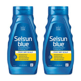 Selsun Blue botella anti caspa para uso diario.