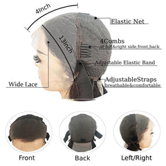 SENSAIRUITE free-part baby-hair lace front wig for versatile styling